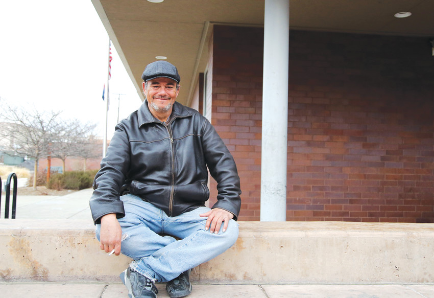 Donald McKenzie became homeless after coming to Colorado from Scotland to bury his grandfather. Shortly after, he had a heart attack and has since been sleeping in shelters and a park in Arvada until he can return to Scotland. McKenzie was one of the six surveyed at the Arvada severe weather shelter Monday night.