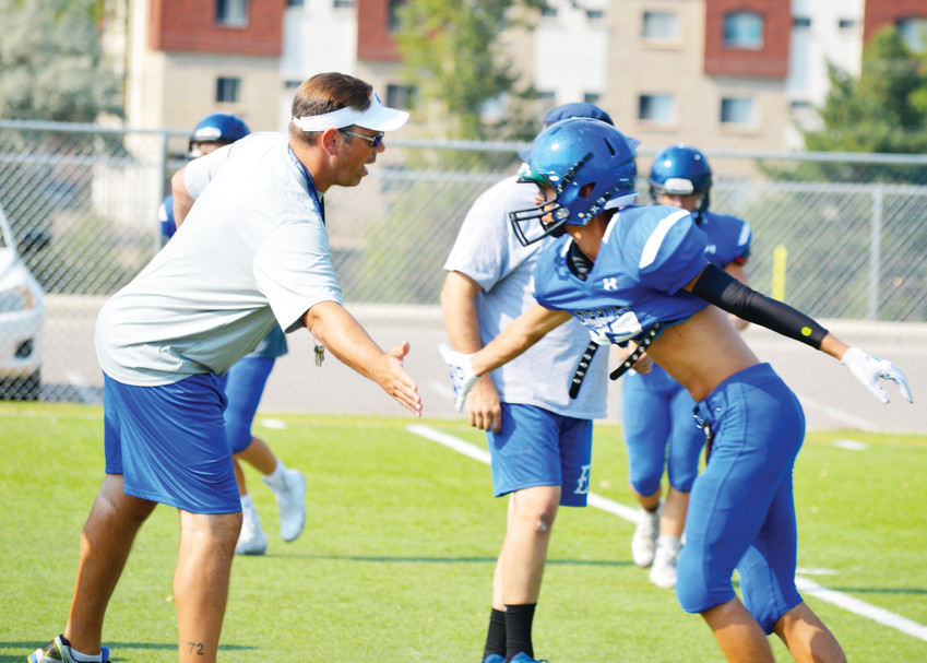 New Englewood head coach Mike Campbell, who moved from his coaching position at Arapahoe, had 45 players come out for football this season at a program that hasn’t had a winning season in seven years. He had a group of 15 players who were regulars at a tough summer workout program and 10 others that were in attendance a majority of the time. “They had never done that before and that was a tremendous culture shock for them,” he said.