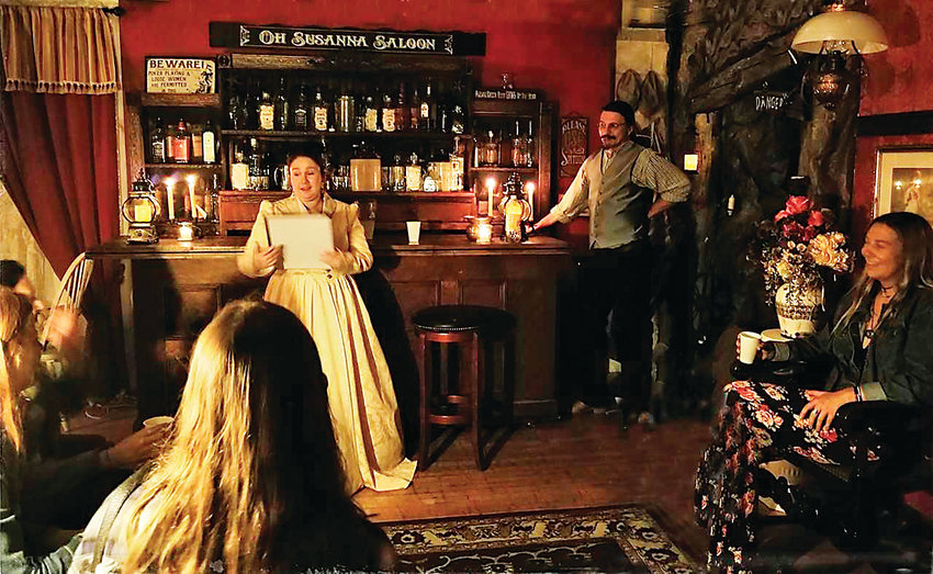 Golden’s Historic Ghost Tour and Pub Crawl uses actors to tell visitors about real events that some believe have left the community’s most historic buildings haunted.