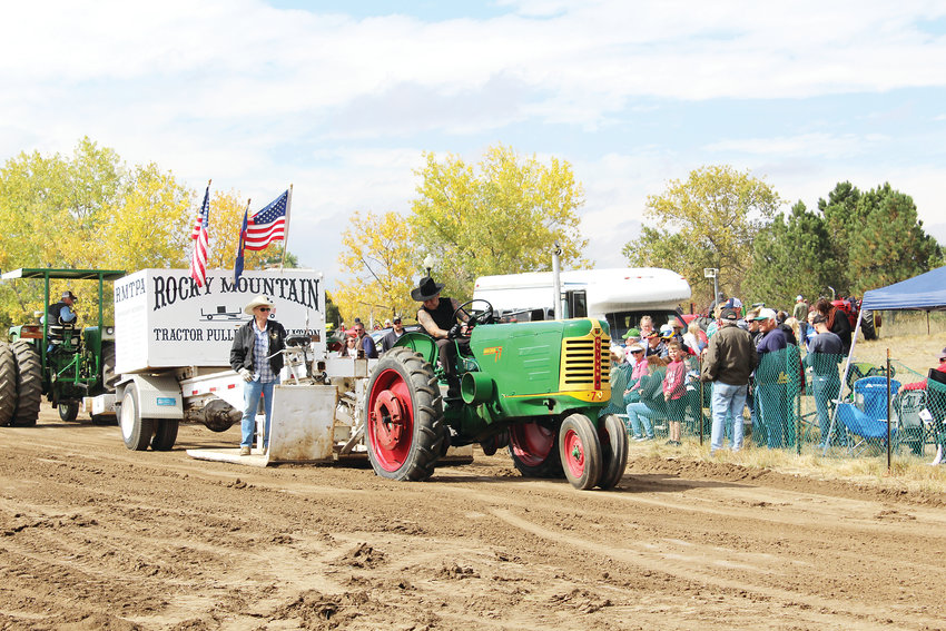 The Rocky Mountain Tractor Pullers Association entertained residents by hosting the largest tractor pull in the state.