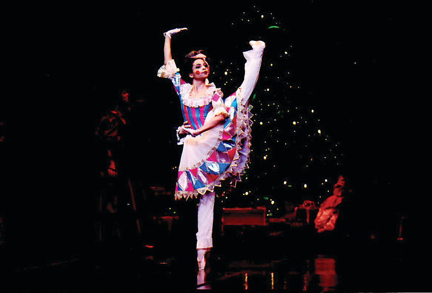 Baker resident Fernada Oliveira performs the roll of the Doll in "The Nutcracker" at the Ellie Caulkins Opera House. In addition to dancing with Colorado Ballet, Oliveira choreographs her own pieces as well.