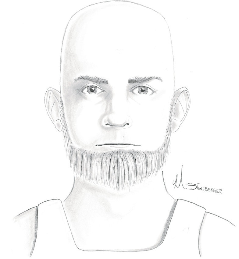 Police are seeking help in identifying this man, believed to be a bald, white man in his 50s with a salt-and-pepper beard, in a suspected attempted kidnapping case.