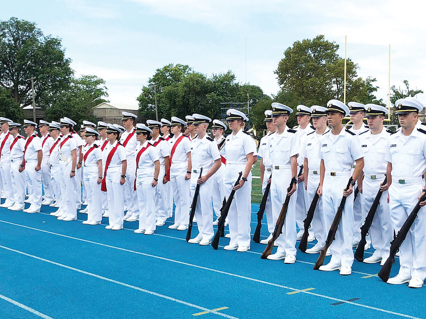 Elbert's Allison Taylor Schieffer was recently sworn in as a midshipman in the U.S. Naval Reserve at the United States Merchant Marine Academy at Kings Point, New York.