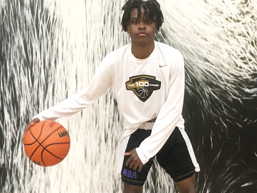TJ Boykins, senior point guard for Douglas County High School, is a leader on the 7-4 Huskies squad.