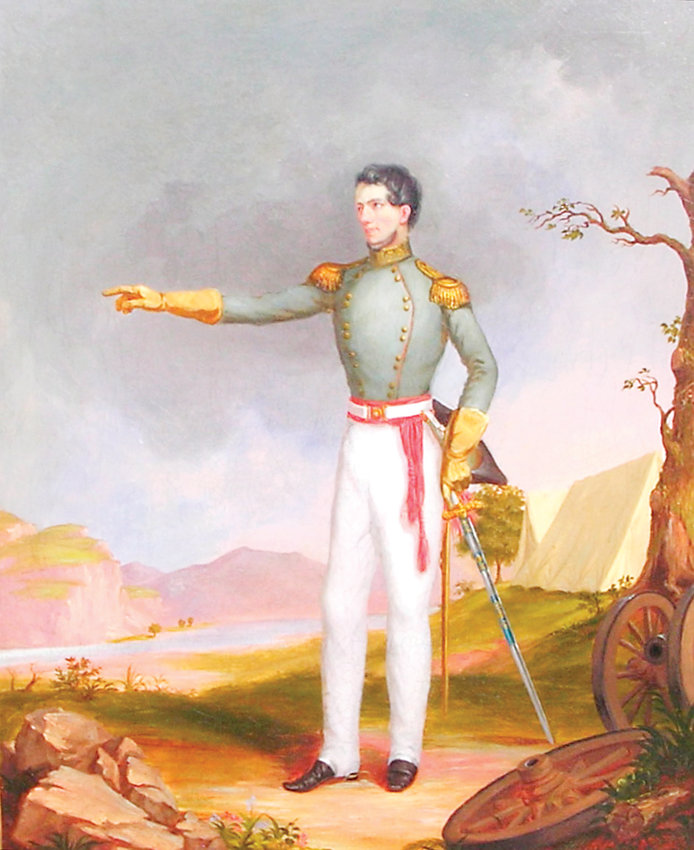 An early painting of Major Stephen Harriman Long, who led an Army expedition up the South Platte River. Botanists in his company collected a number of plant specimens which were Panayoti Kelaides’ subject in a talk for the Littleton Garden Club on Jan. 2.