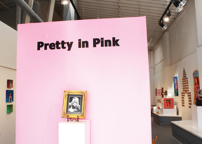 The “Pretty in Pink” art exhibit is dedicated to Casa Bonita.