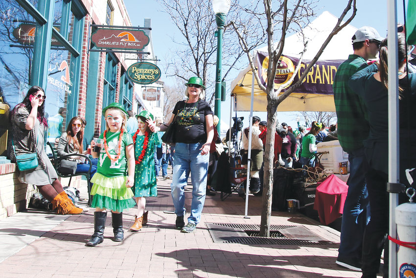 Olde Town Arvada is filled with people of all ages showing Irish spirit during its annual celebration.