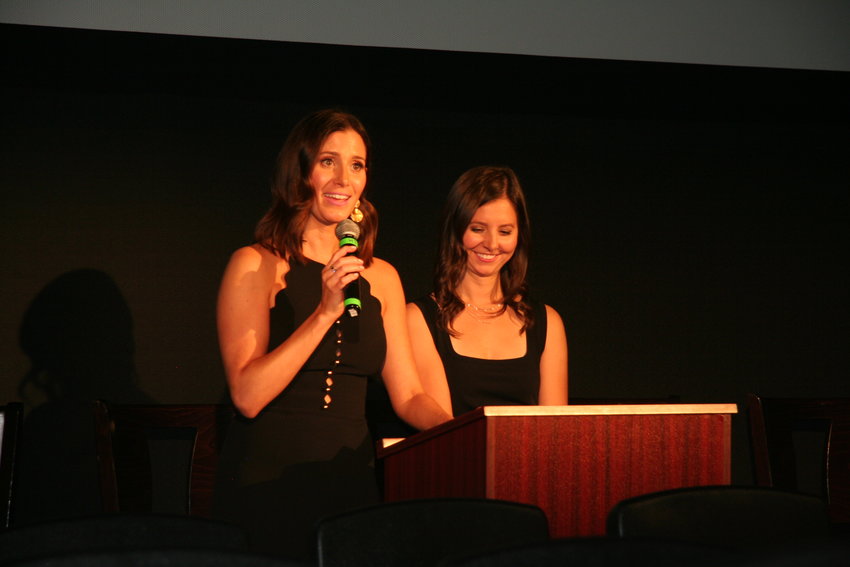 Kaily Smith Westbrook, left, and Randi Kleiner, right, co-founders of SeriesFest kick off the fifth annual event with a premiere of the new STARZ show, "The Rook," on June 21.