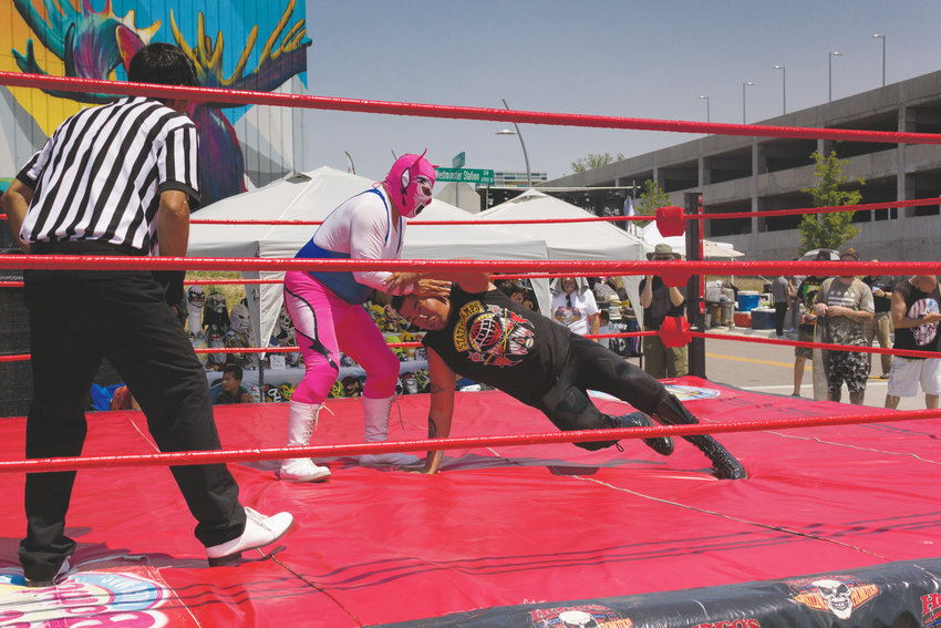 Luchadores will don their masks and take to the ring July 20 at Westminster Station, 6995 Grove St. as a part of the city’s fourth annual Latino Festival. The wrestlers will demo some of their moves and be around afterwards to talk to fans.
