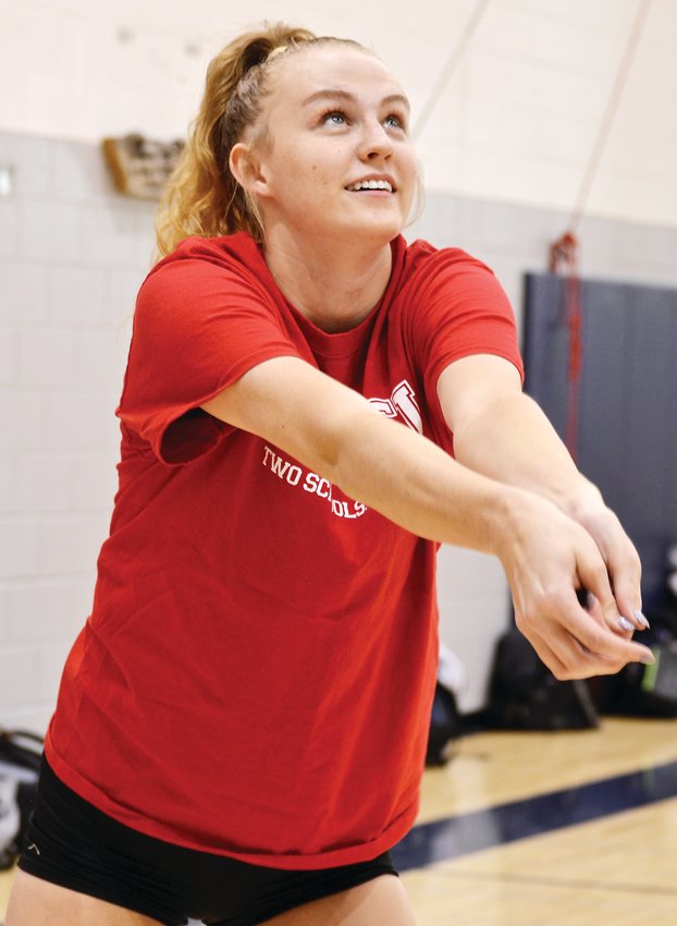 Chaparral senior volleyball player Julianna Dalton.