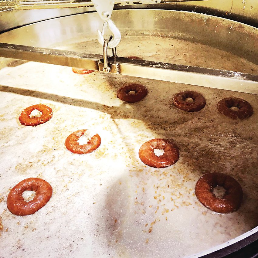 Pumpkin spice doughnuts are the not-so-secret ingredient in a signature beer created by the Elizabeth Police Department, which will be unveiled at the Elizabeth Harvest Festival Oct. 26.