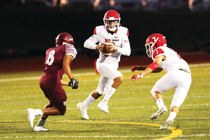 Regis Jesuit quarterback Nicco Marchiol is the Colorado Community Media Offensive Player of the Year.