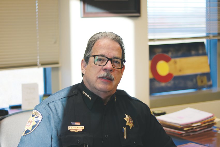 Douglas County Sheriff Tony Spurlock in a file photo.