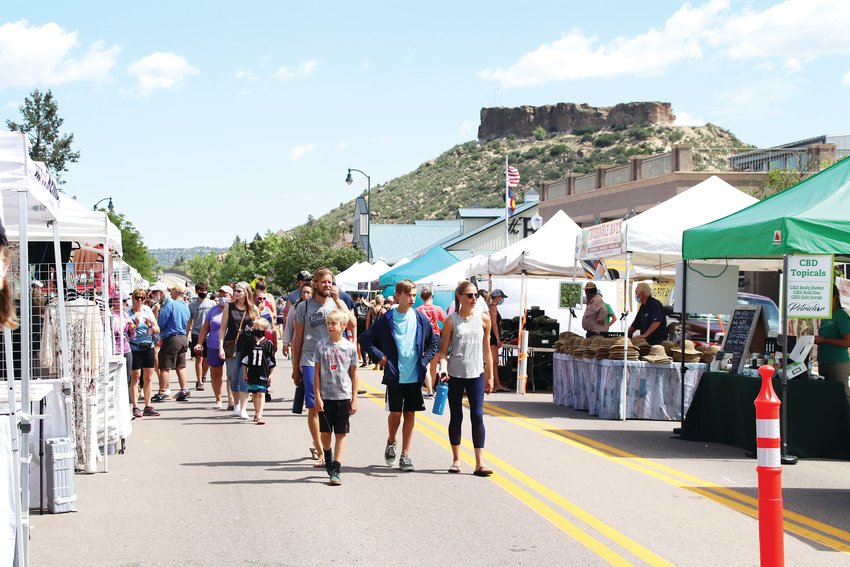 The Farmers’ Market at Festival Park is up and running in Castle Rock with social distancing measures in place.