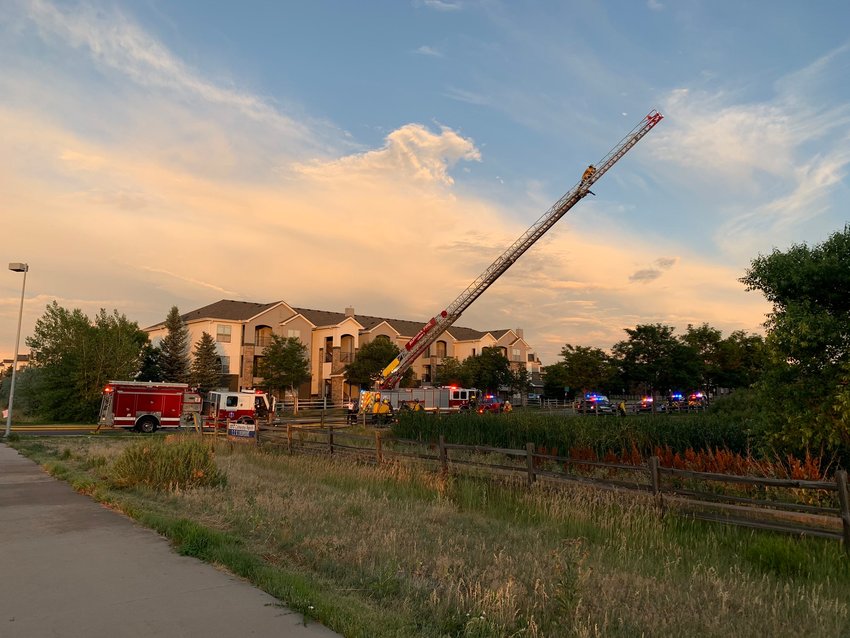 South Metro and Aurora fire crews extinguished a July 4 fire in thick vegetation behind 7171 Cherokee Trail in Arapahoe County. No structures were damaged and no injuries occurred. Neighbors reported seeing an adult playing with fireworks in the area before the fire started.