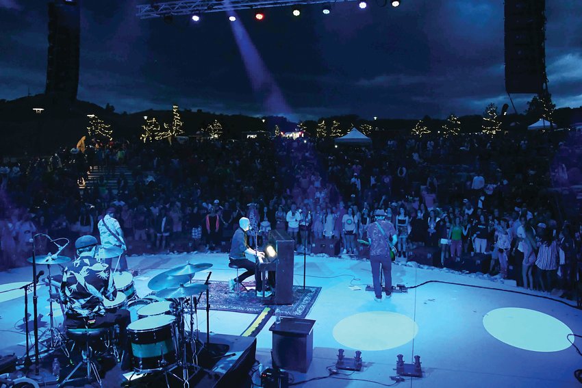 The Fray performs at the 2019 Castle Rock Summer Jam.