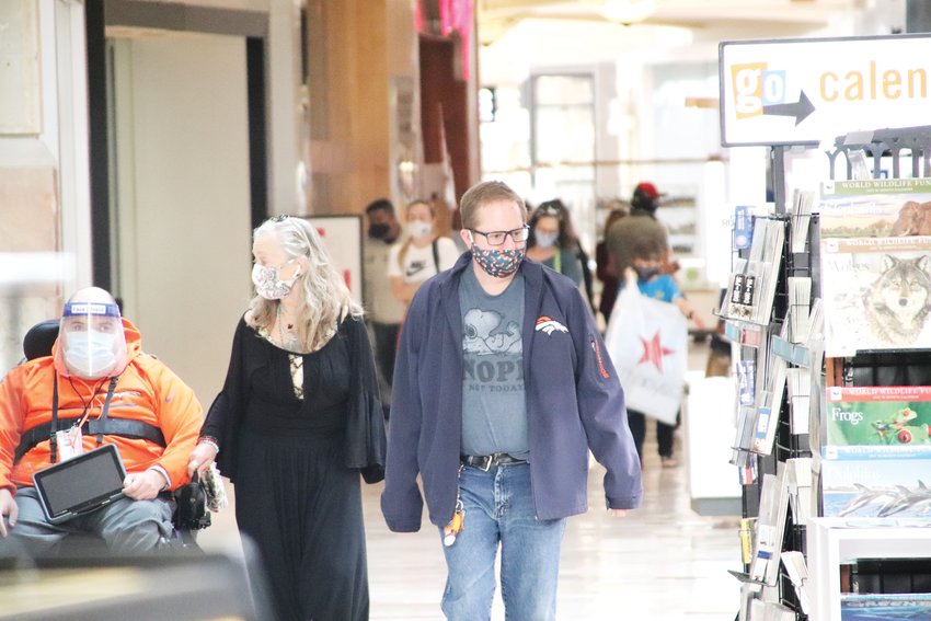 The mall at Park Meadows will look different this Black Friday. Stores are discouraged from one-day-only sales and each store's capacity will be limited to 50%.