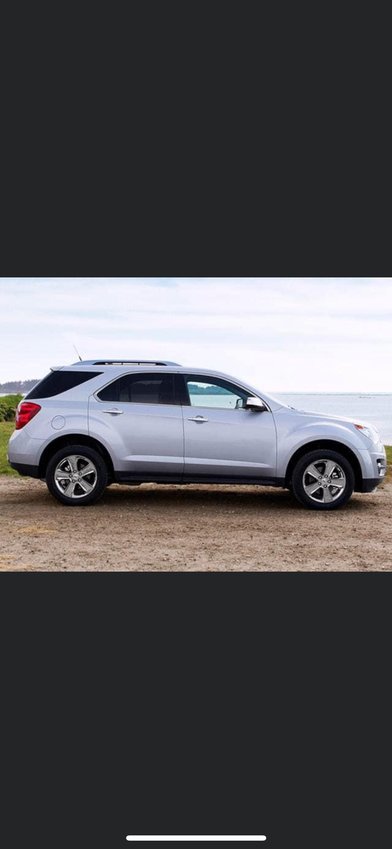 Mary Ludwig may be driving her 2014 Chevrolet Equinox .. license plate BENR03.