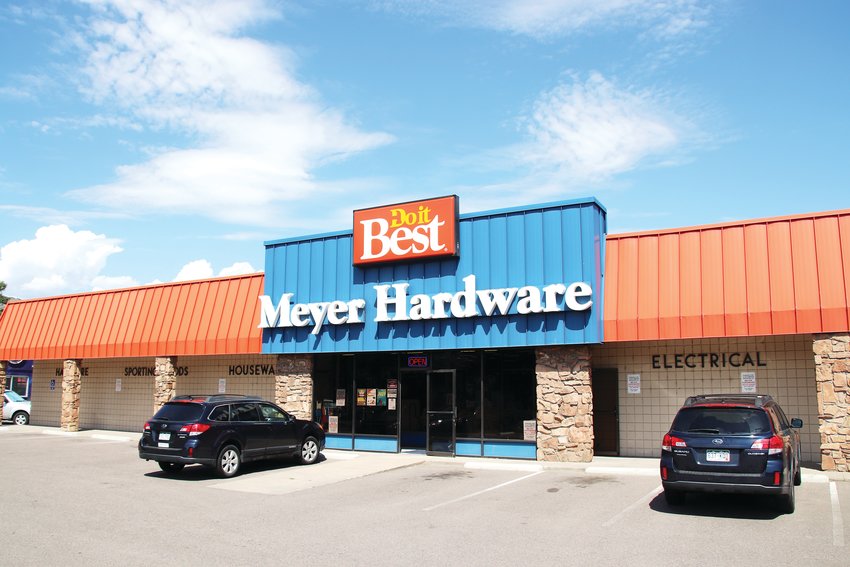 The Meyer Hardware store.
