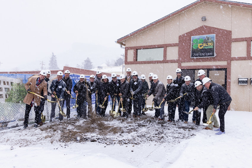Developers break ground on the View, a mixed-use project on Sixth and Jerry Streets in Castle Rock. The project is expected to be complete in spring 2024.