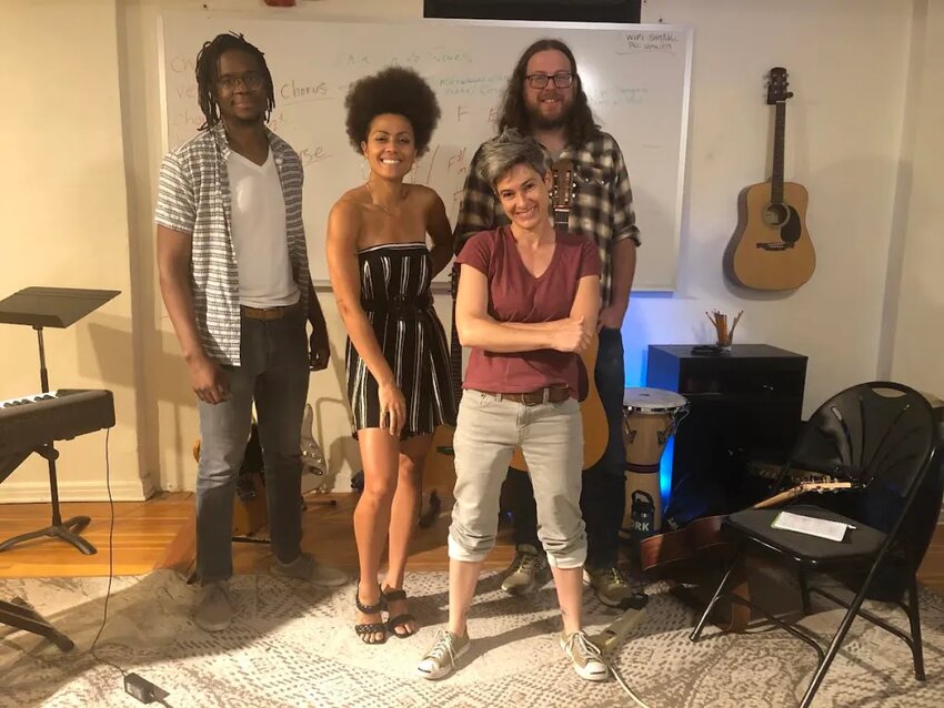 From left, Lee Clark Allen, Dzirae Gold, Sarah Rose and Martin Gilmore are the Denver-based musicians for the Black Legacy Project.