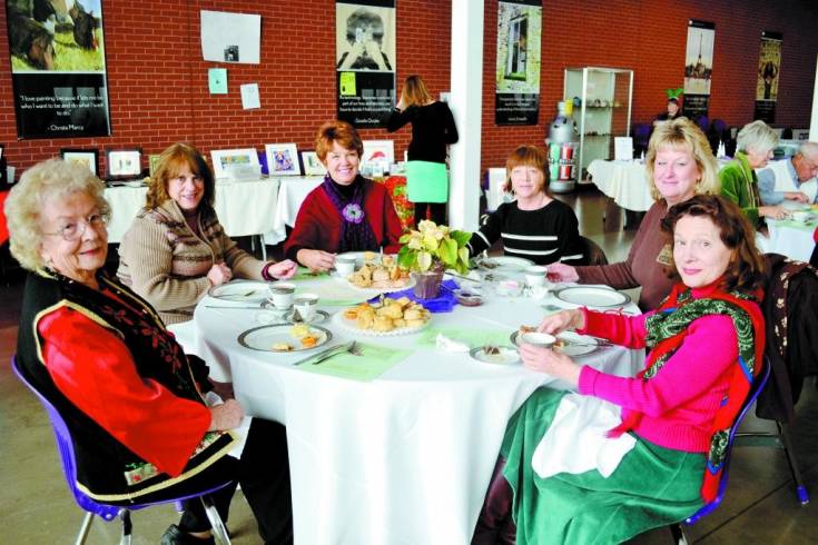 Both community members and Arvada West High School alum joined together for an afternoon of tea, cakes and entertainment at the first Arvada West High School Foundation Holiday Tea, Dec. 7.