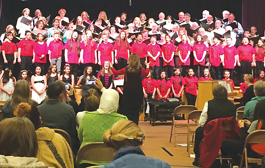 Voices West will present a pay-what- you-are-able concert to benefit music programs at Littleton’s East and Field elementary schools, where the chorale offers extra instruction and help with materials.