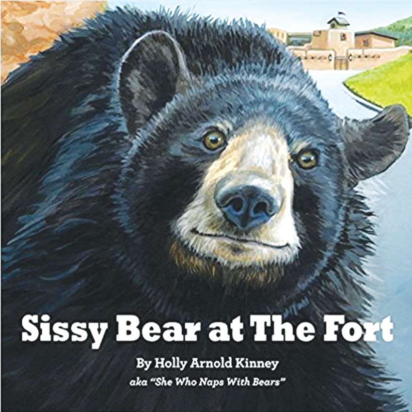 Sissy, an orphaned bear cub, was adopted by the Arnold family and lived at the Fort Restaurant from 1963 to 1982. Holly Arnold Kinney napped with Sissy when a 9 year old child and has written a book about her furry friend, “Sissy Bear at the Fort,” which she will introduce at the Denver women’s Press Club at a public event on Feb. 22.