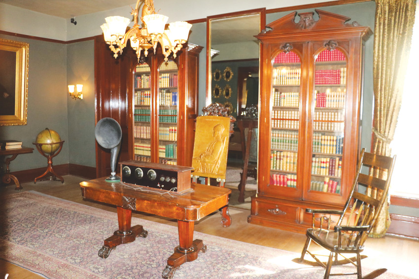The library in the Byers-Evans House Museum, which will now be home of the Center for Colorado Women's History. The space will be home to book clubs and other lectures hosted by the center.