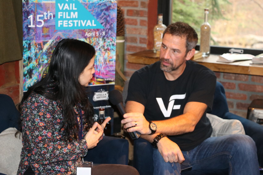 Director Luz Zamora talks about her documentary “De Colores," will Vail Film Festival host Bill LaVasseur.