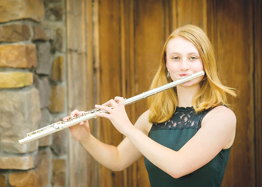 Flutist Megan Doyle, a Golden High School Senior, is winner of Denver Concert Band’s annual Young Artist scholarship Award. She will perform at Lone Tree Arts Center on April 28.