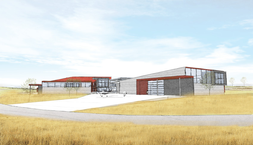 A rendering of the upcoming Cherry Creek Innovation Campus at 8000 S. Chambers Road.