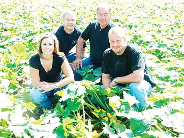 Gina Palombo-Dinkel, Joe Palombo, Mark Villano and their father, Angelo Palombo, started the Haunted Field of Screams in 2001 as a corn maze before turning it into a haunted attraction.