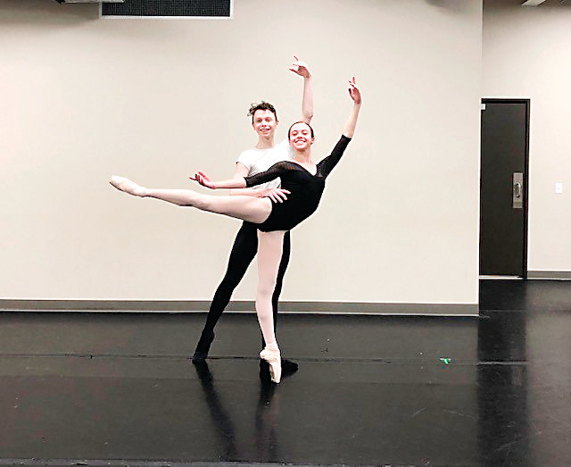 Lauren Vogel and Tate Ryner will dance in Littleton Ballet’s “Nutcracker.”