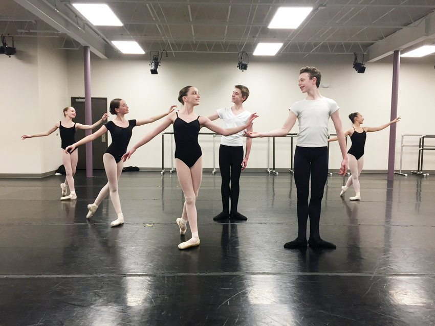 Dancers Maggie Pontiff, Luisa Araujo,Brooke Janney, Gilbert Armstrong, Tate Ryner, Mia Iwasa will perform in Littleton Ballet Academy’s production of “The Nutcracker.” The four girls will each dance the role of Clara in a performance and the boys will alternate as the Nutcracker Prince.