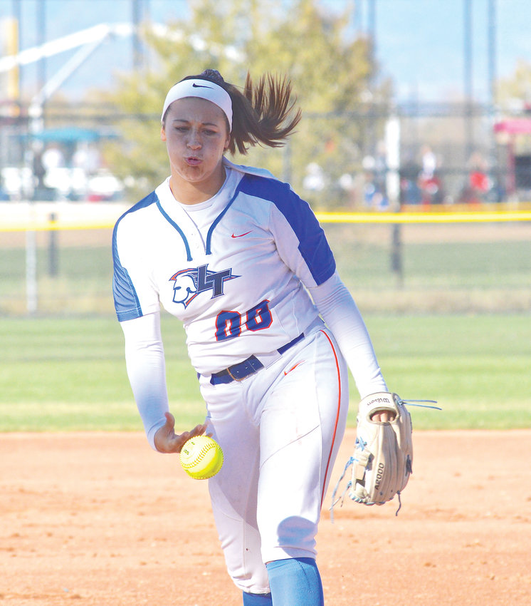 Legend's Zoey LeCompte  had 68 strikeouts and finished with a 17-4 record.