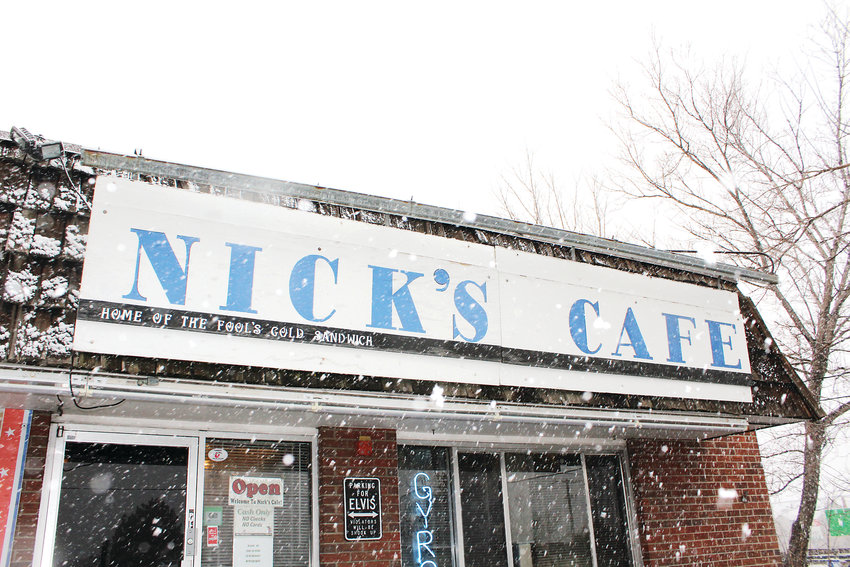 Nick’s Cafe is only five minutes away from the Federal Center.