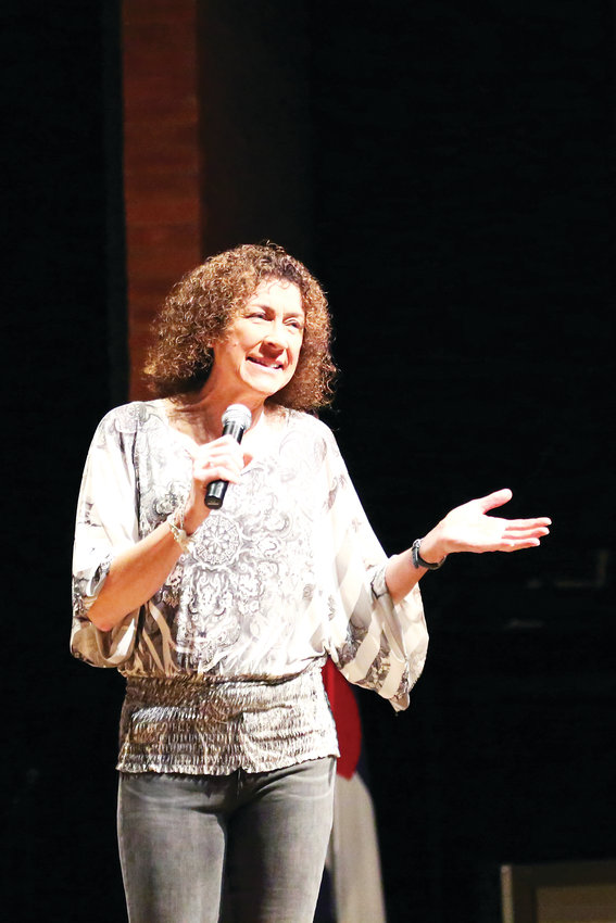 Paula Stone Williams, a transgender pastor and speaker on gender equality and LGBTQ advocacy, addressed students at the Cherry Creek Diversity Conference as the keynote speaker Feb. 2.