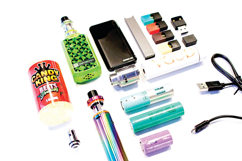 Vape products come in many shapes and sizes.