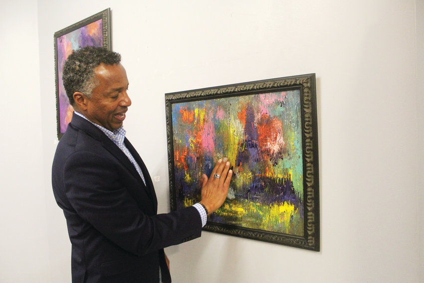 James Holmes describes one of his earliest paintings and how the imagery from the piece came to him.