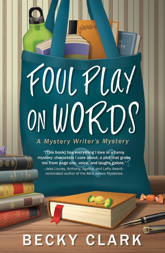 “Foul Play on Words” is a new, funny, “cozy” mystery by Parker author Becky Clark.