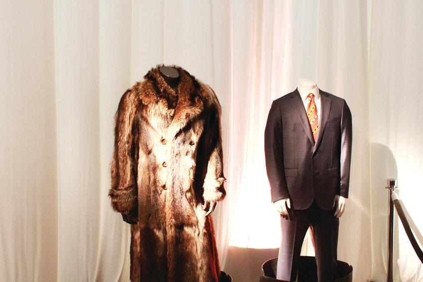 Among the artifacts on display were Bowlen's fur coat and his suit.