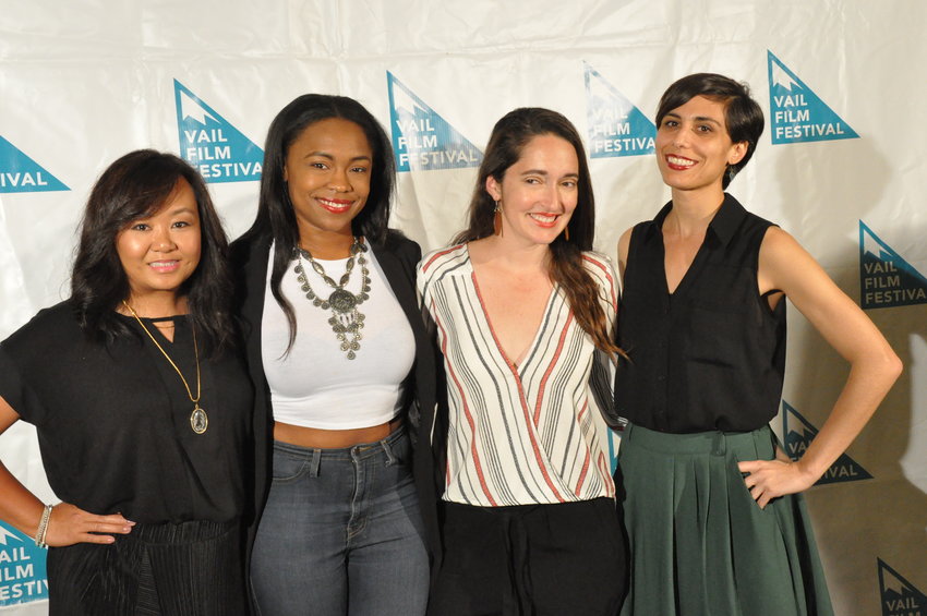 From left, Natasha Chee, Candace Roberts, Maria Mealla and Bianca Beyrouti from the film, "Bring Me An Avocado."