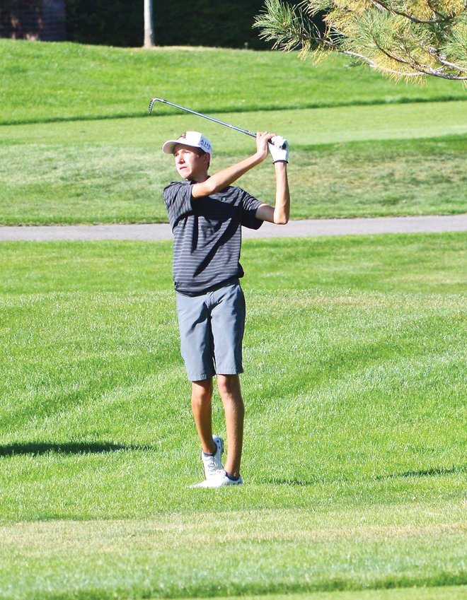 Arapahoe sophomore Will Kates used his accurate chips, approach shots and putting to win the Colorado High School Boys Golf Championships which were held Oct. 7-8 at Pinehurst County Club. Kates carded a closing round 3-under-par 66 on Oct. 8 and won the individual championship by six strokes. He also helped Arapahoe claim the state runner-up trophy.