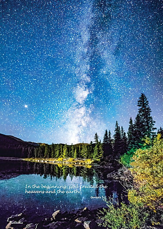 “In the Beginning” photo of the Milky Way is exhibited at St. Andrew United Methodist Church in Highlands Ranch Feb. 9-March 11.