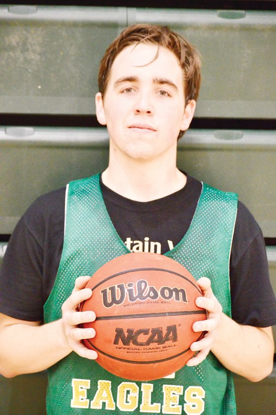 Mountain Vista senior basketball player Reece Kelly.