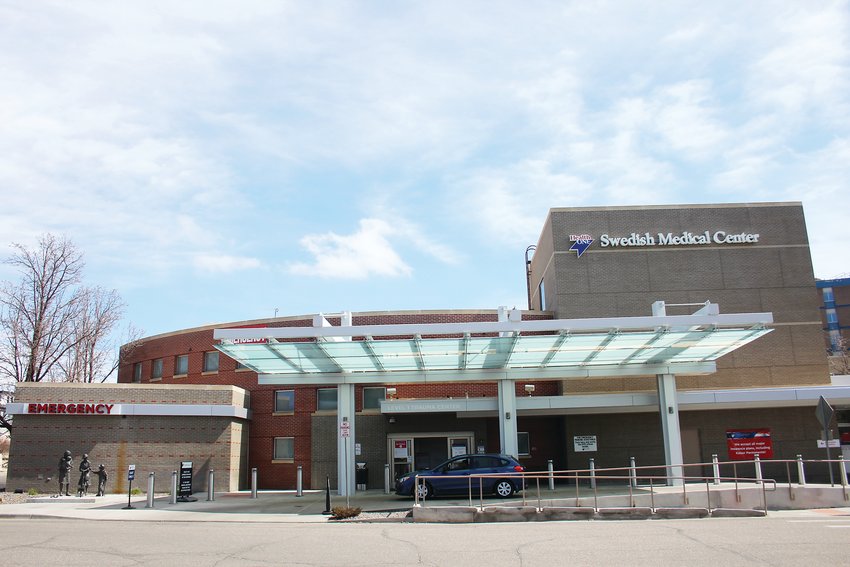 The outside of Swedish Medical Center's emergency room. The hospital has 408 inpatient beds, 60 intensive care unit beds and 45 beds in the emergency department.