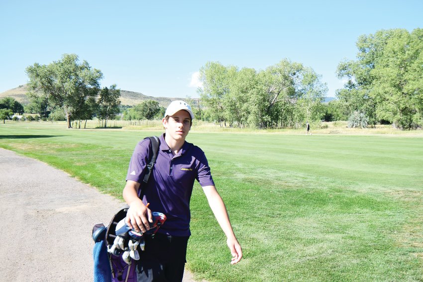 Littleton golfer Emmett Loomis was the team’s best golfer last season as a soph0more and coach Kevin Burdick expects Loomis to be the team’s ace again this season if the golf season starts as scheduled.