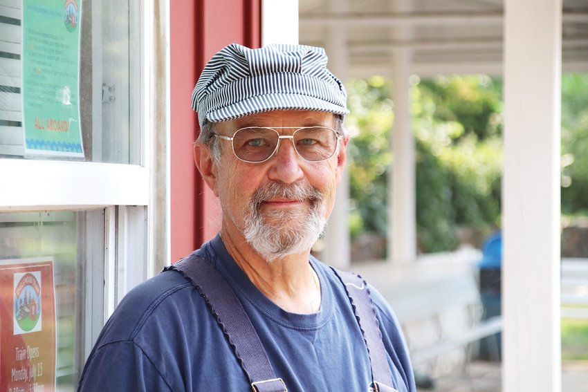Scott Marsh said running the Belleview Park Railroad is as fun as he makes it, and he makes it a lot of fun.