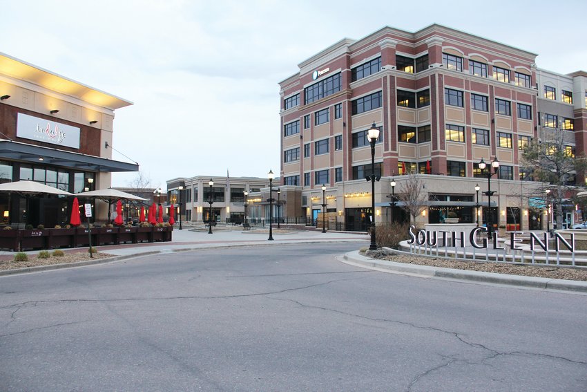 The Streets at SouthGlenn currently features stores, restaurants, apartments and office space.
